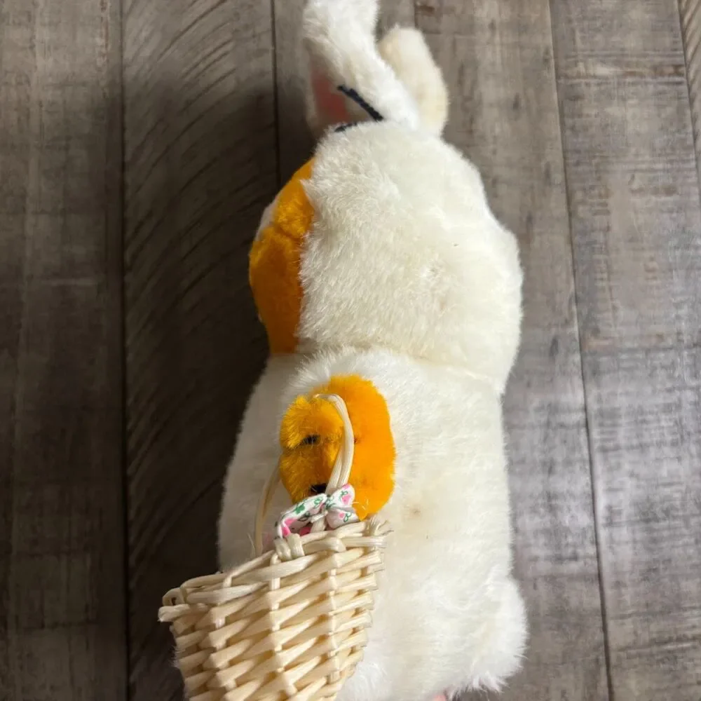 Vintage 1981 Dakin Garfield Easter Bunny Plush Stuffed Toy 14”